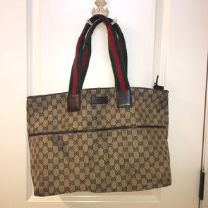 Gucci GG logo tote